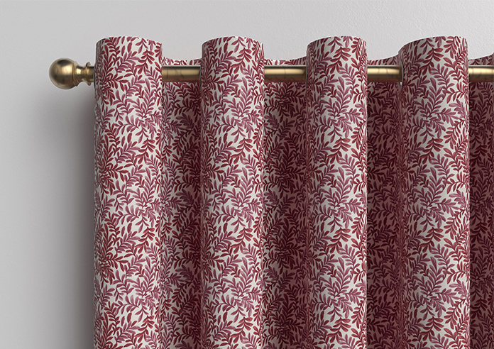 Leaf Vine, Rouge - Made to Measure Curtains - Image 12